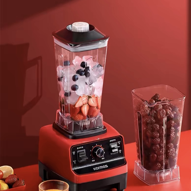 高速食品プロセッサー 波浪動作式ミキサー 台卓用スムージーミキサー